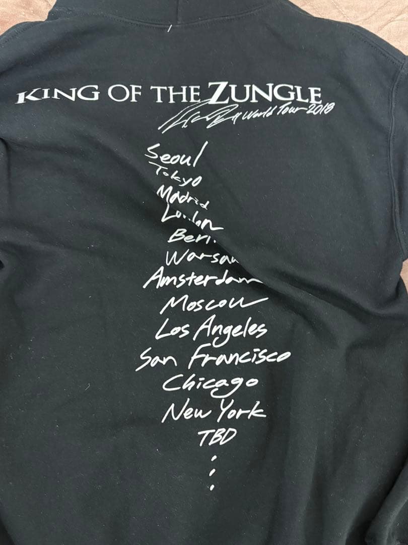 激レアS！ZICO King of the zungle ツアーパーカー黒