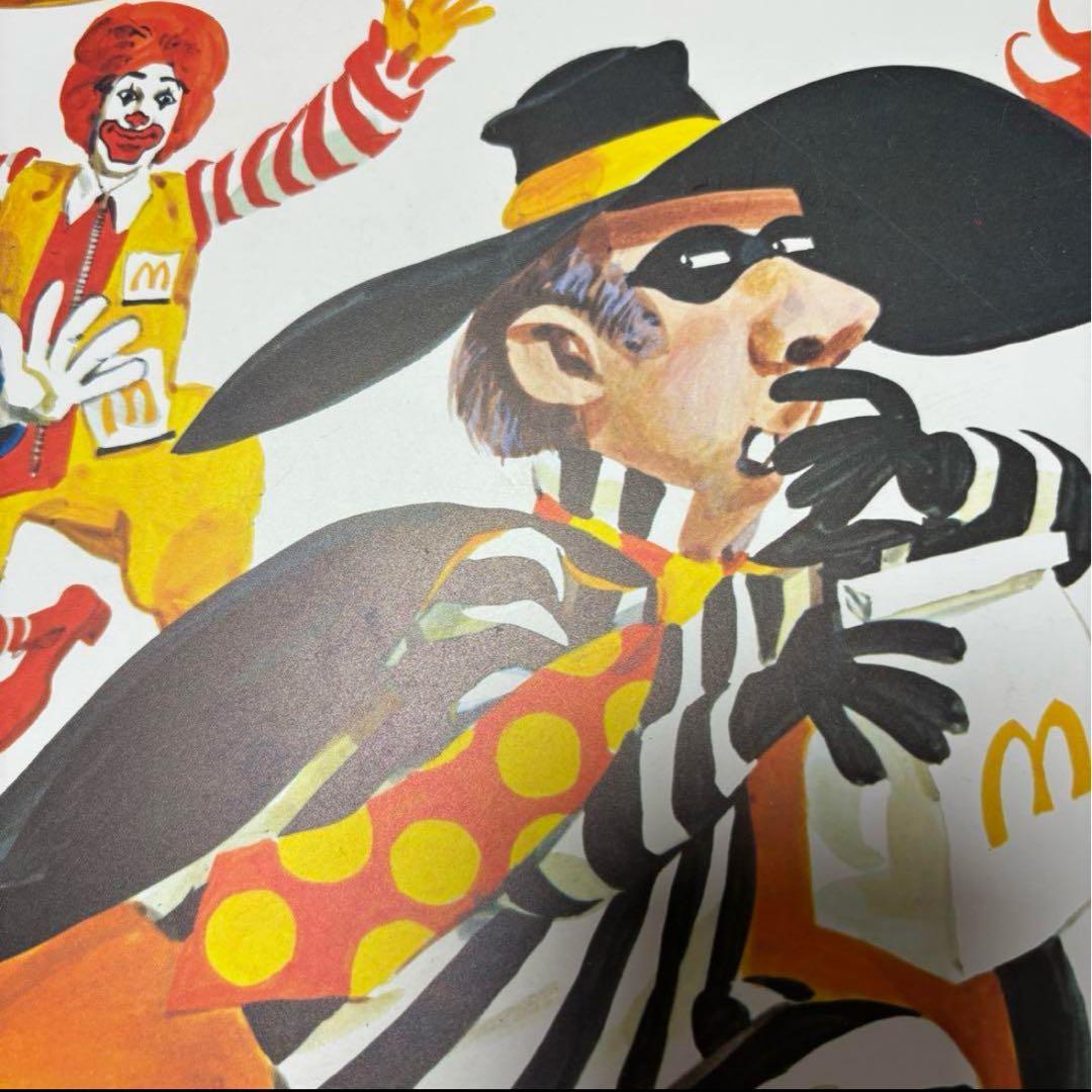 ②レア!!マクドナルド 初期プレースマット ハンバーグラー コレクション
