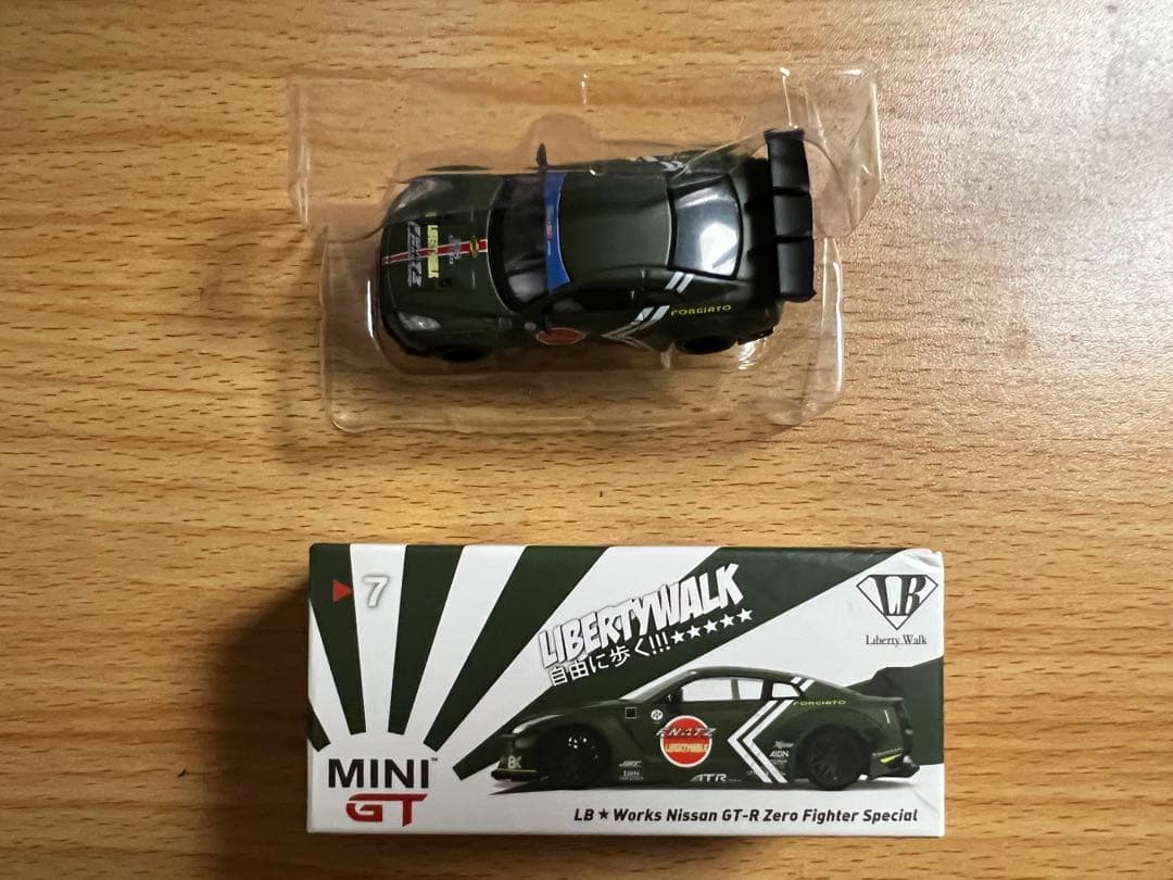 MINI GT LBWK Zero Fighter r35 GT-R零戦