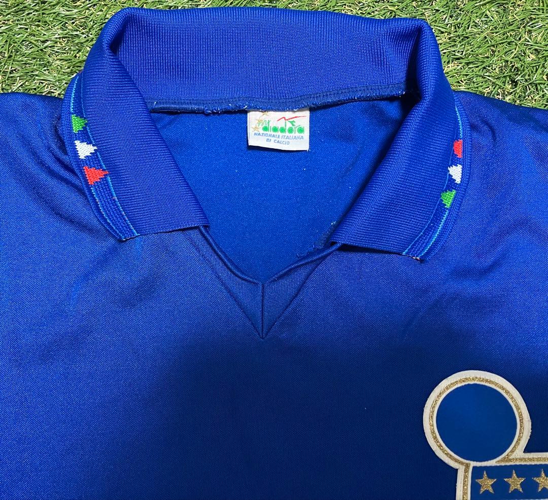 90s イタリア代表 ユニフォーム ディアドラ 93-94 W杯予選モデル L