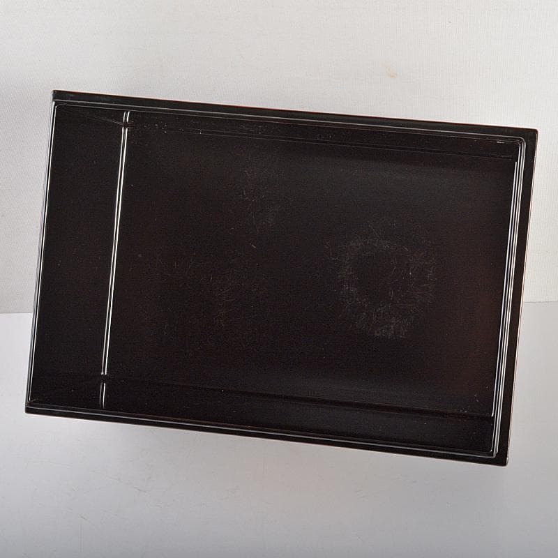 茶道具　溜塗　花筏蒔絵　茶箱　茶碗　棗など　八点　一式　V　R7073