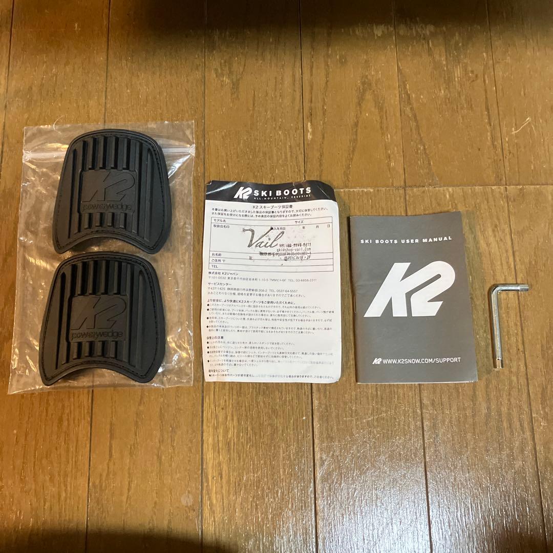 スキーブーツ　K2 METHOD PRO