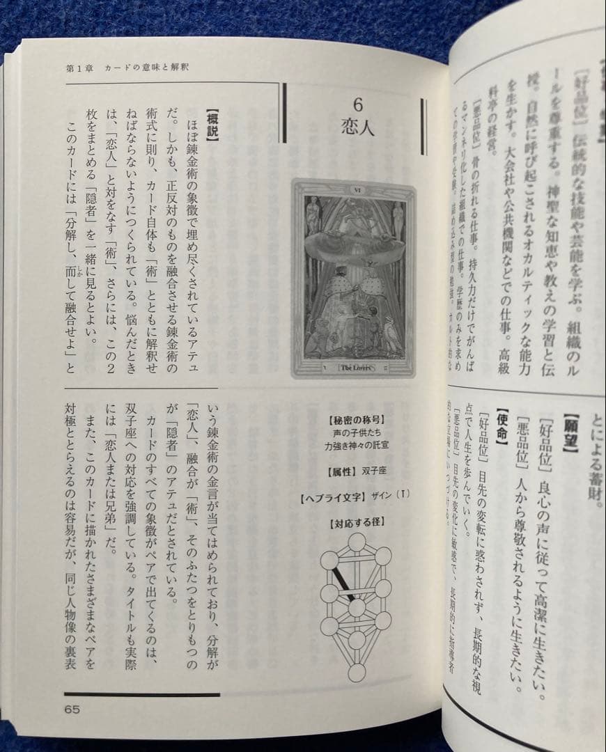 決定版 トート・タロット入門　ヘイズ中村