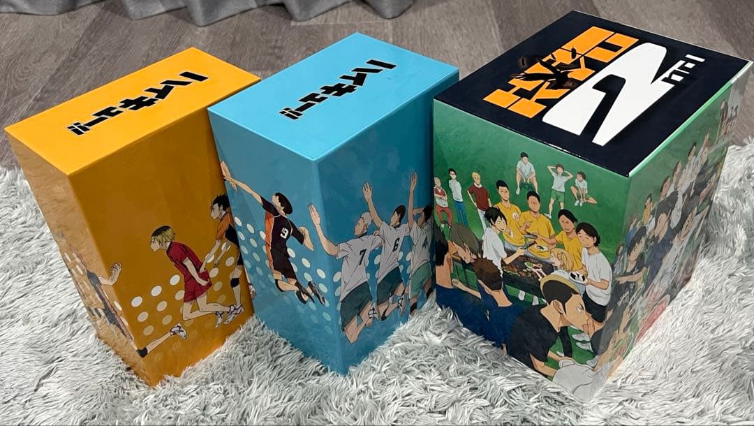 最終値下げハイキュー!! 1期 2期3期　 初回限定　全巻　特典BOX付　DVD