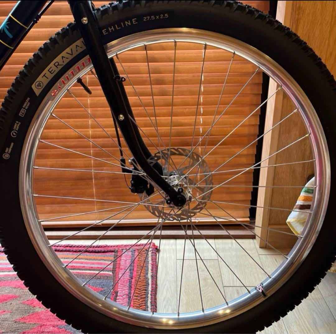 新品 velocity blunt 35 rim polish 650b 手組み