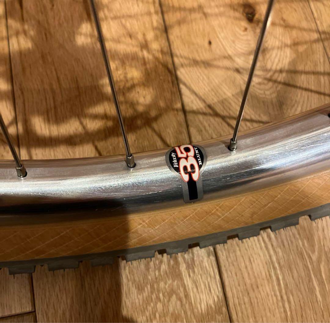 新品 velocity blunt 35 rim polish 650b 手組み