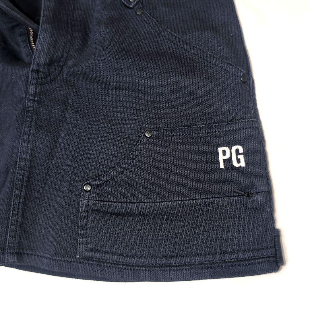 PEARLY GATES パーリーゲイツ ゴルフ スカート ミニ 濃紺 M相当