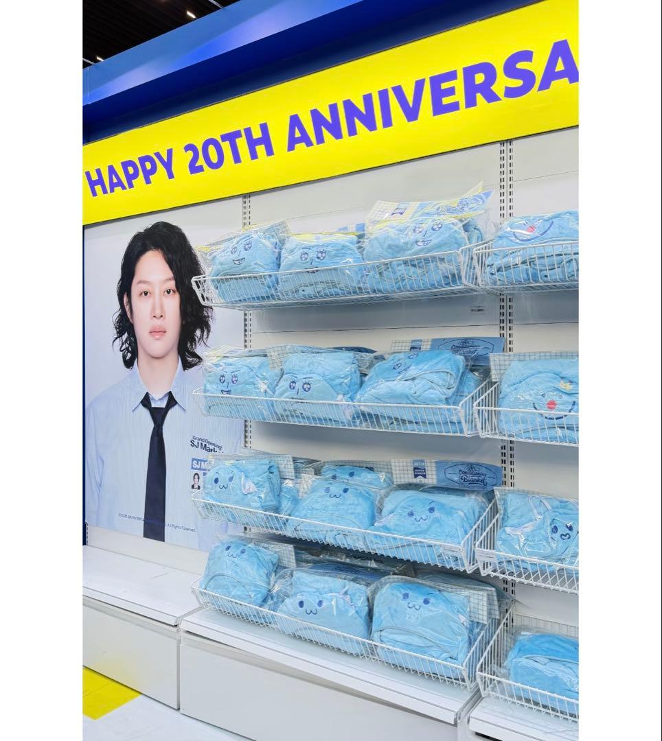 新品未開封SUPER JUNIOR SJ Market ウニョク ブランケット