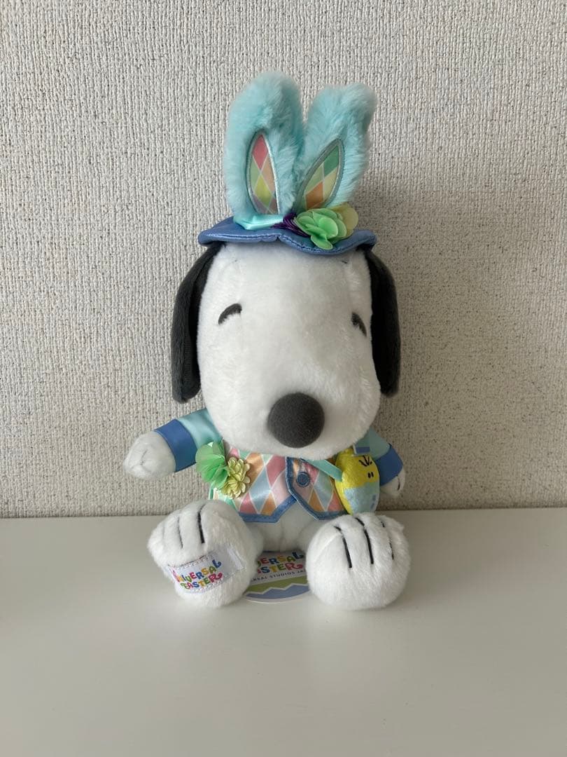 USJ イースター　2024 スヌーピー ぬいぐるみ　ユニバ　タグ付き　限定
