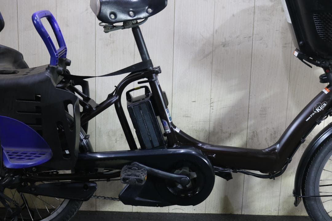 ヤマハPAS Kiss miniX863-2003 20型8.7AH 無光沢茶色