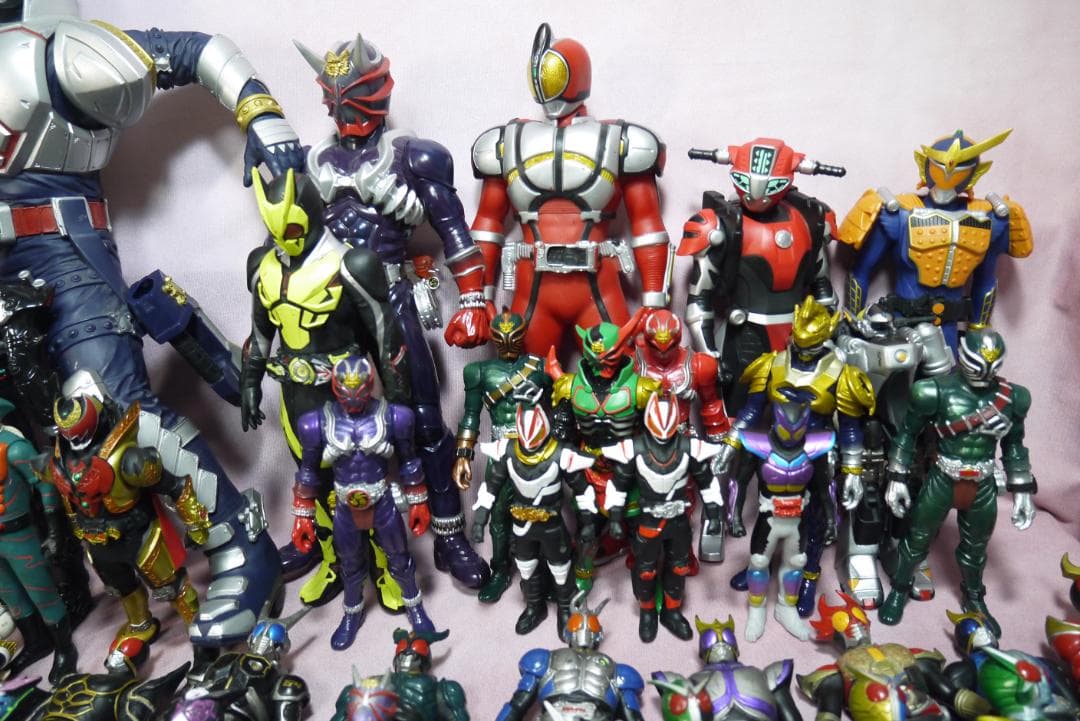 ライダーヒーローシリーズ　ビッグサイズソフビフィギュア　111体セット