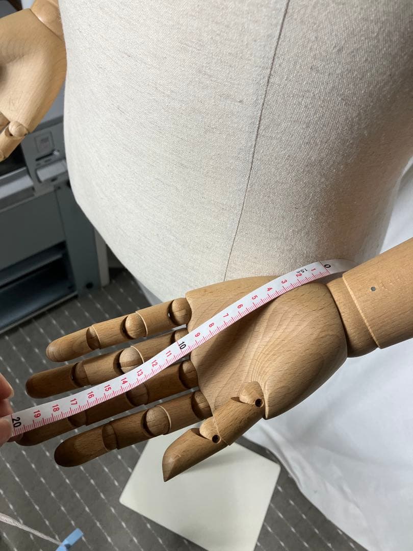 希少　東京キイヤ メンズトルソー マネキン 木製可動アーム付