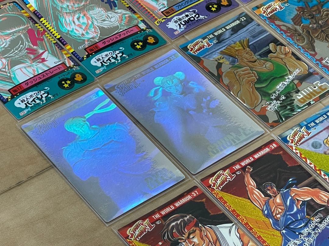 ストリートファイターⅡ トレーディングカード46枚 ロッテ バラ売り相談