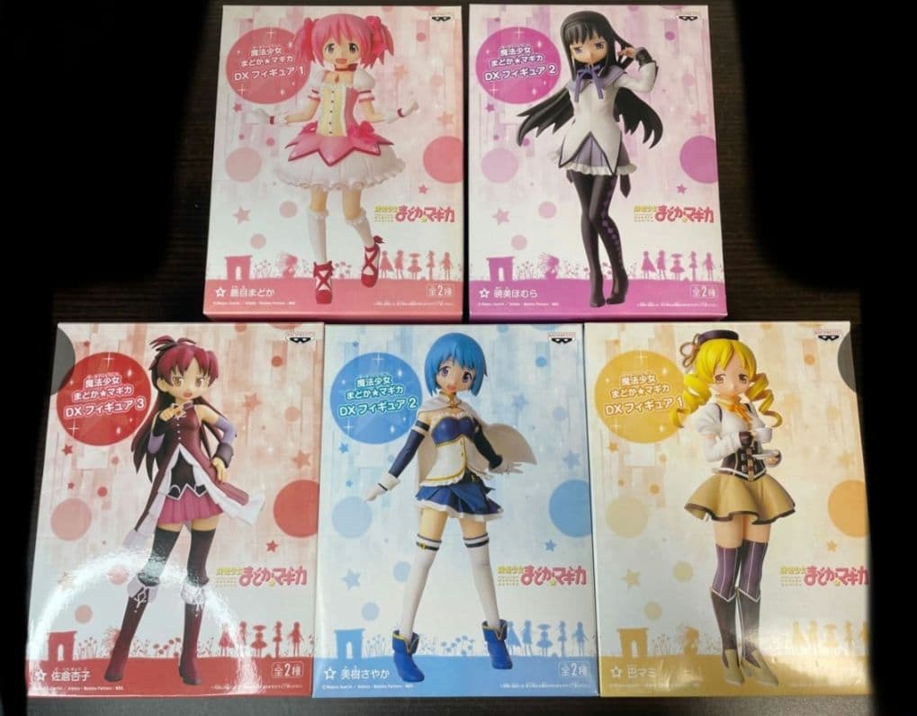 魔法少女まどかマギカ DX フィギュア 5枚セット