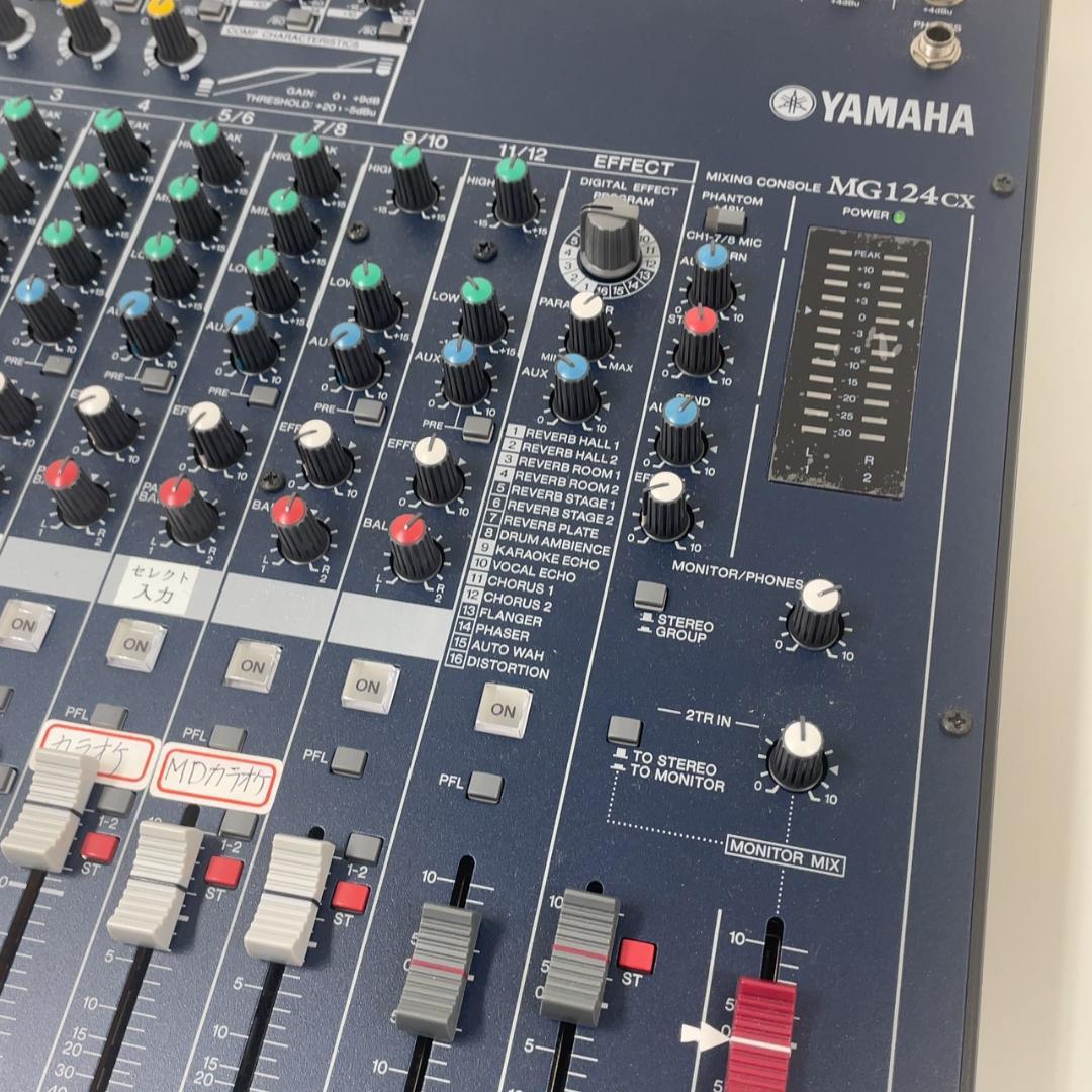 YAMAHA MG124CX ヤマハ ミキシングコンソール 楽器 音響