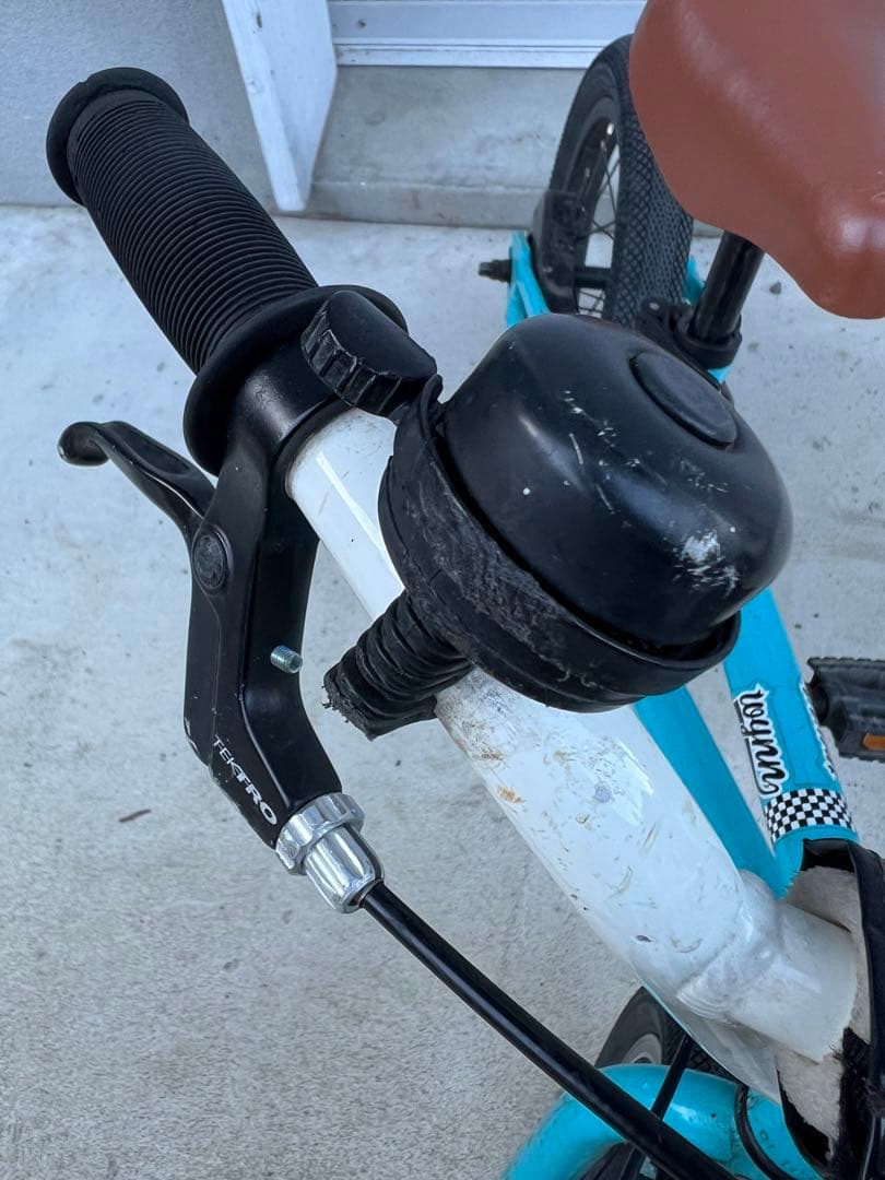 幼児用自転車 青 小型