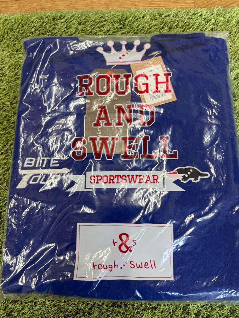 新品正規品ROUGH&SWELL/M】高品質ウール100%Vネックニットセーター