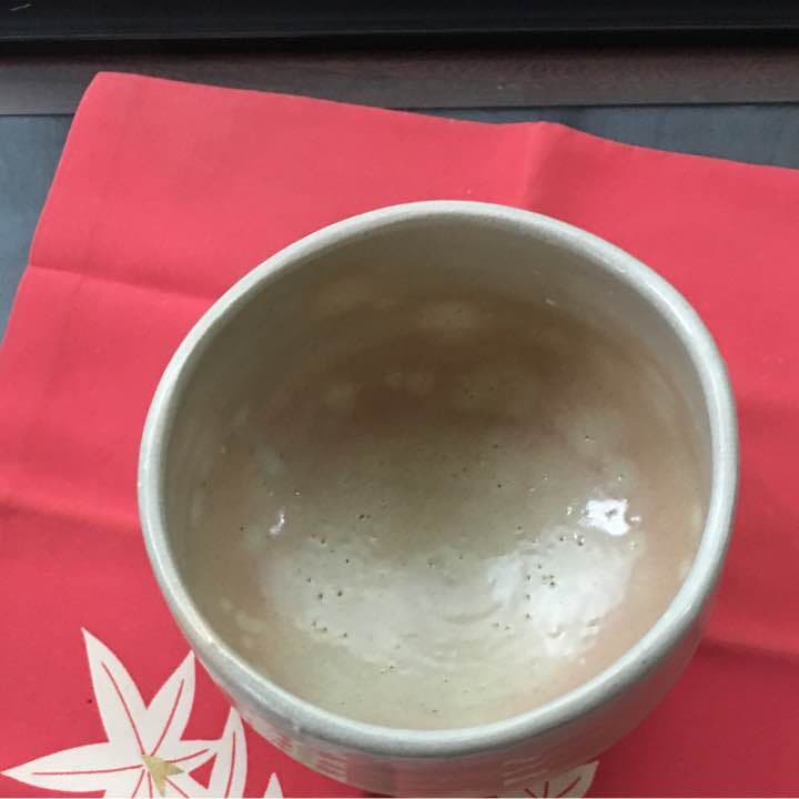 萩焼 松月 茶碗