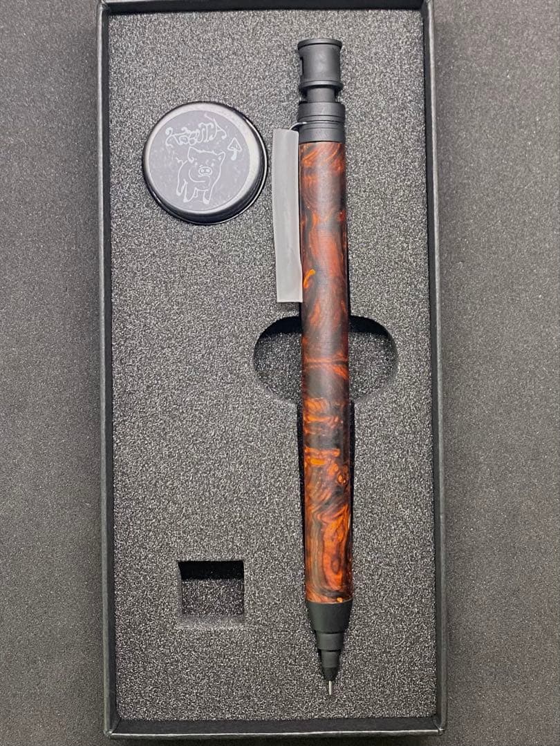 こぶた工房 シャープペンシル ココボロ瘤 極上 ブラック0.5mm