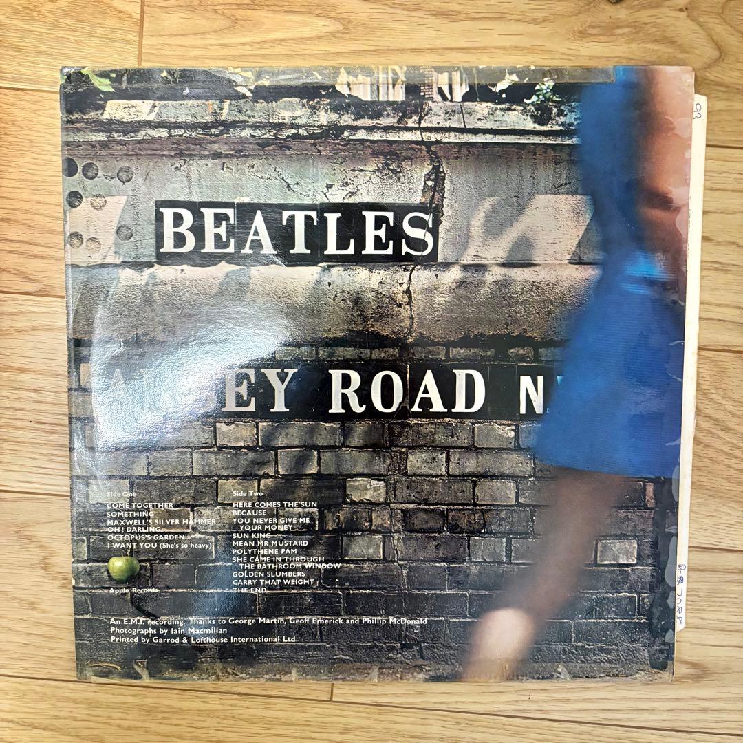 【超メガレア極美品！】ビートルズ/アビーロード　UKオリジナル　初回マト2/1