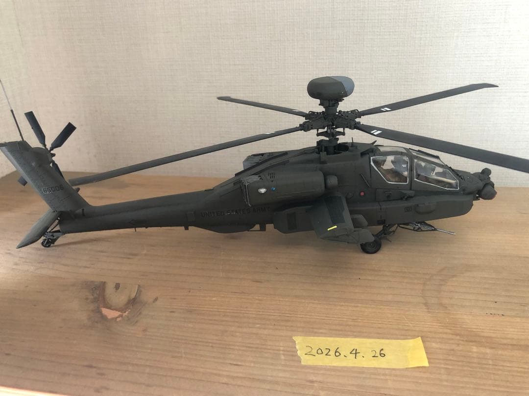 米陸軍　AH-64D プラモデル