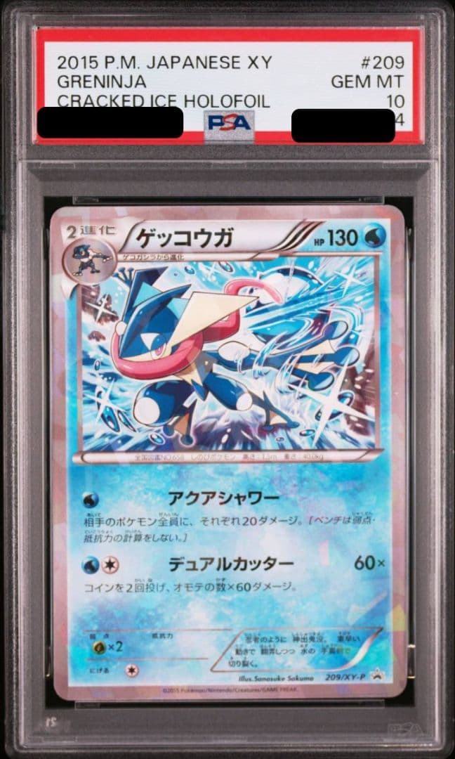 【PSA10 ２連番】ゲッコウガ　プロモ