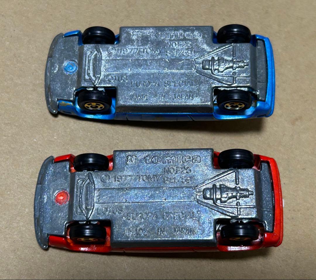 日本製 トミカ ロータスヨーロッパスペシャル 2台セット