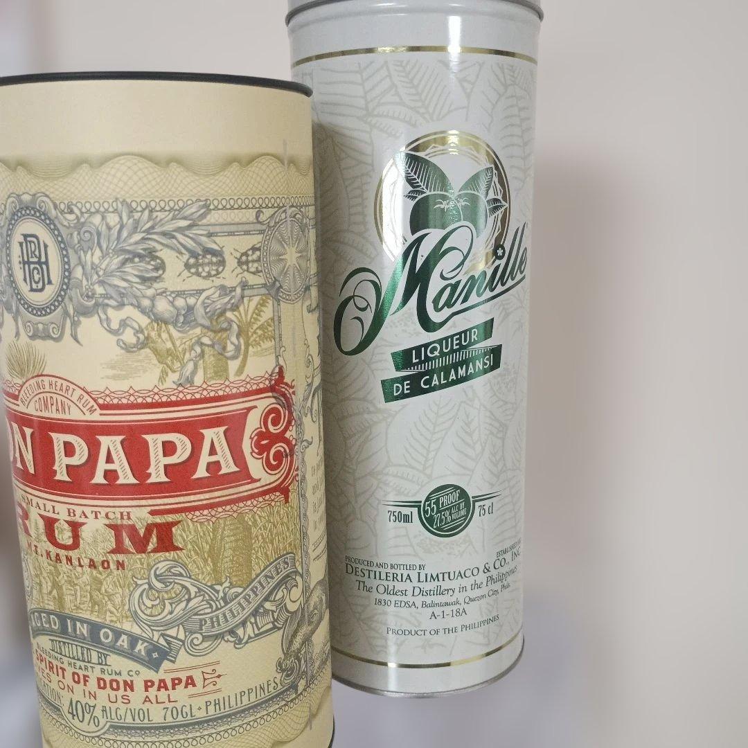 チ*ん様 DON PAPA RUM & Manille Liqueurセット