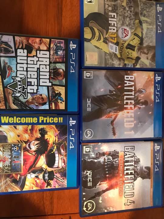 ps4とソフト