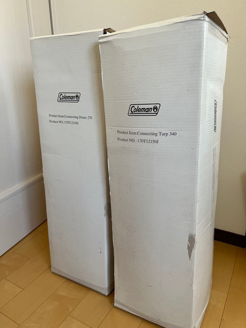 未使用品コールマン Connecting Dome System