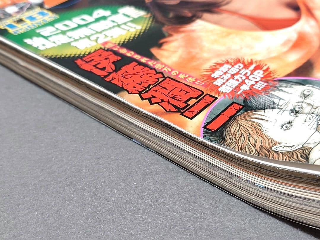 週刊ビッグコミックスピリッツ2004年1月8日2号『億万ぼっち』読切/伊藤潤二