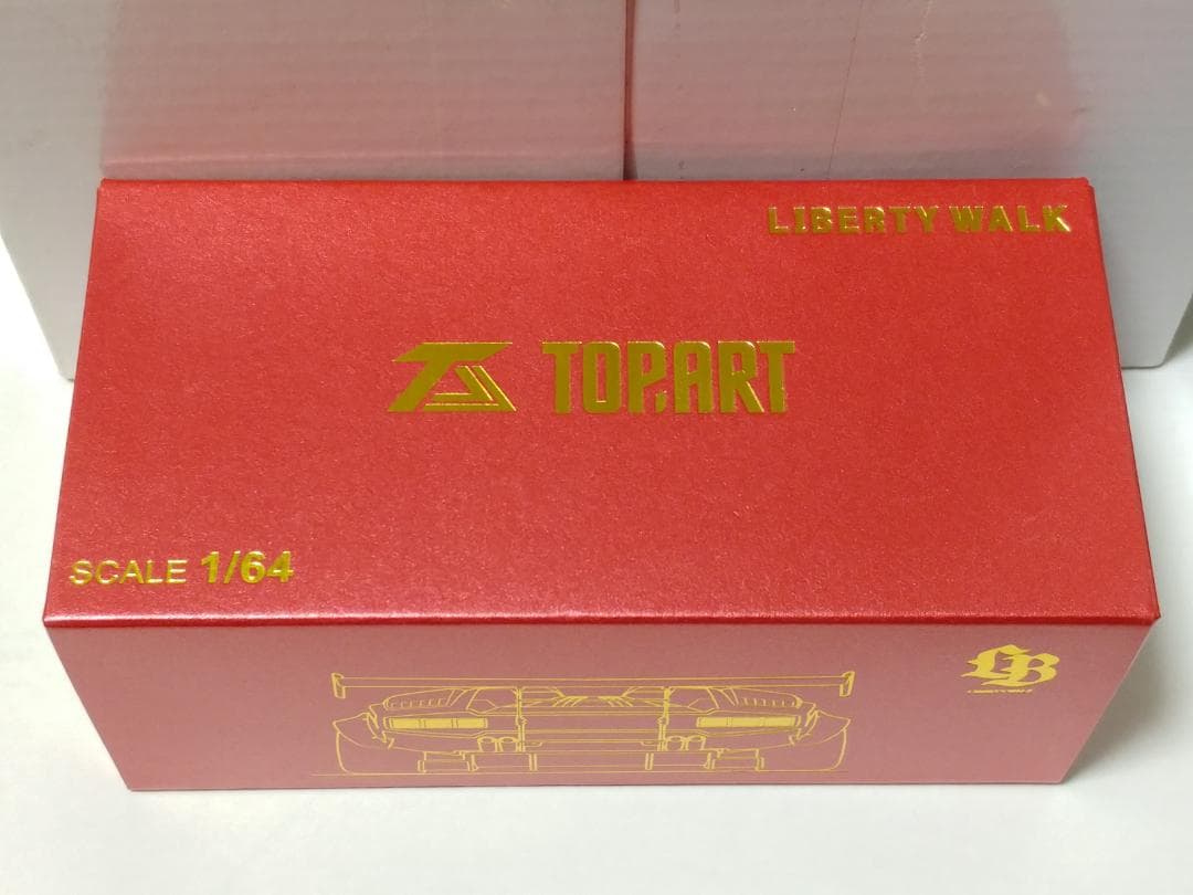 TopArt モデル 1/64 ランボルギーニ カウンタック LBWK