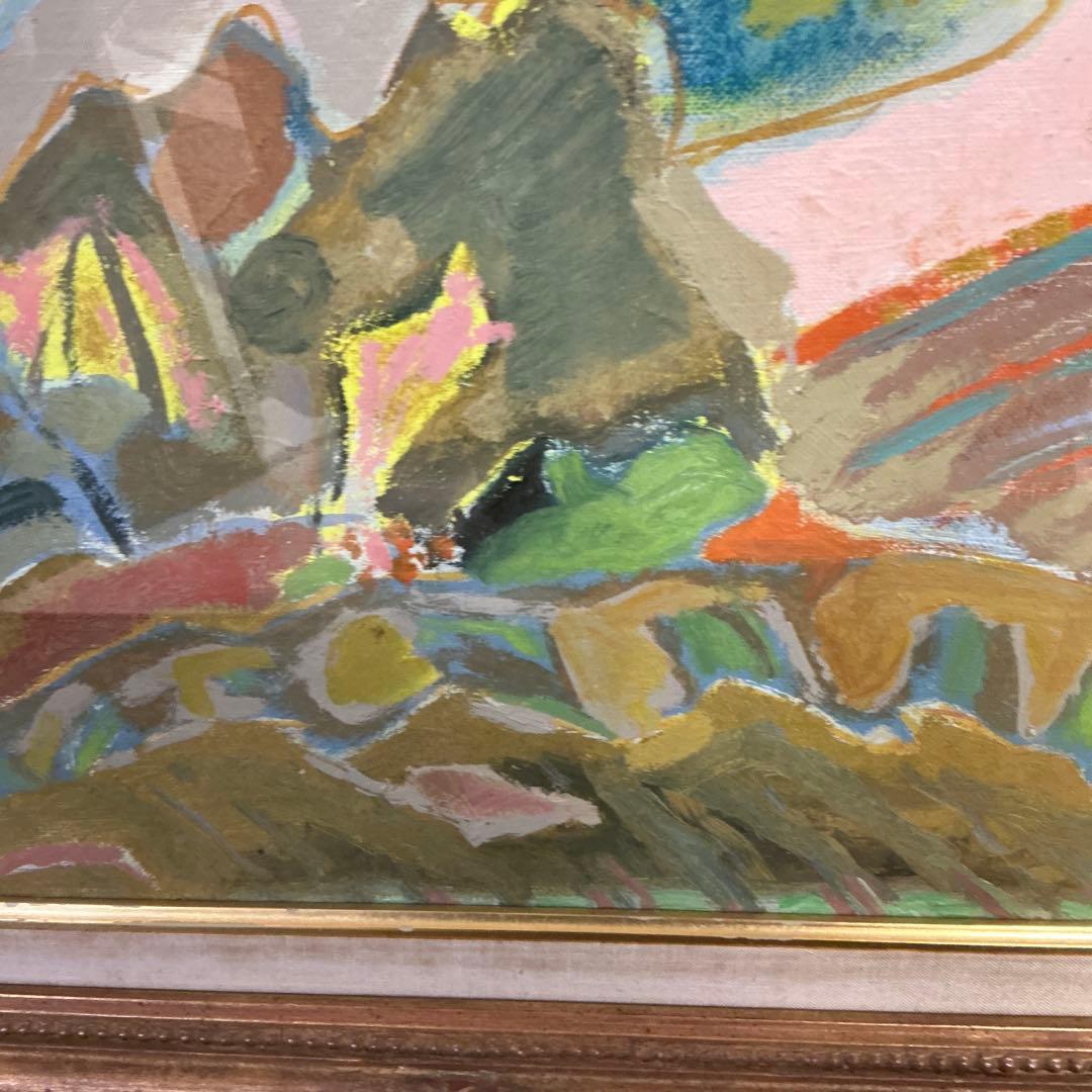 デニーズマルゴーニ　絵画　油彩　真作
