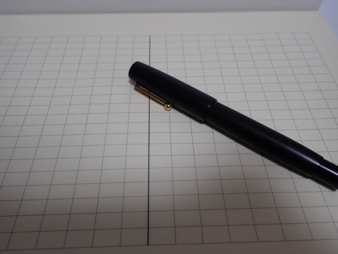 【廃番】masahiro万年筆 エボナイト パイロット 中字（M） インク止め式