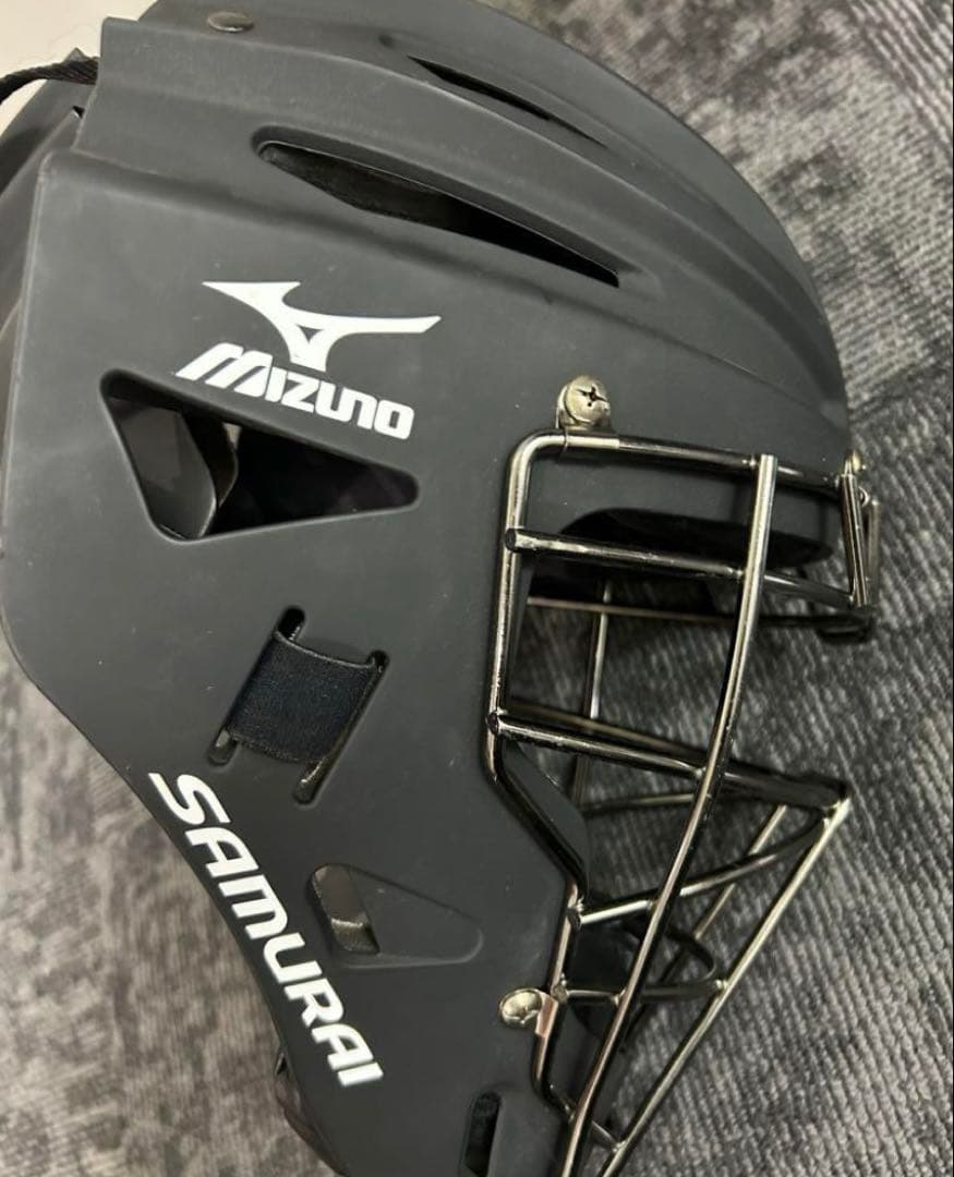 Mizuno Samurai キャッチャーマスク ブラック