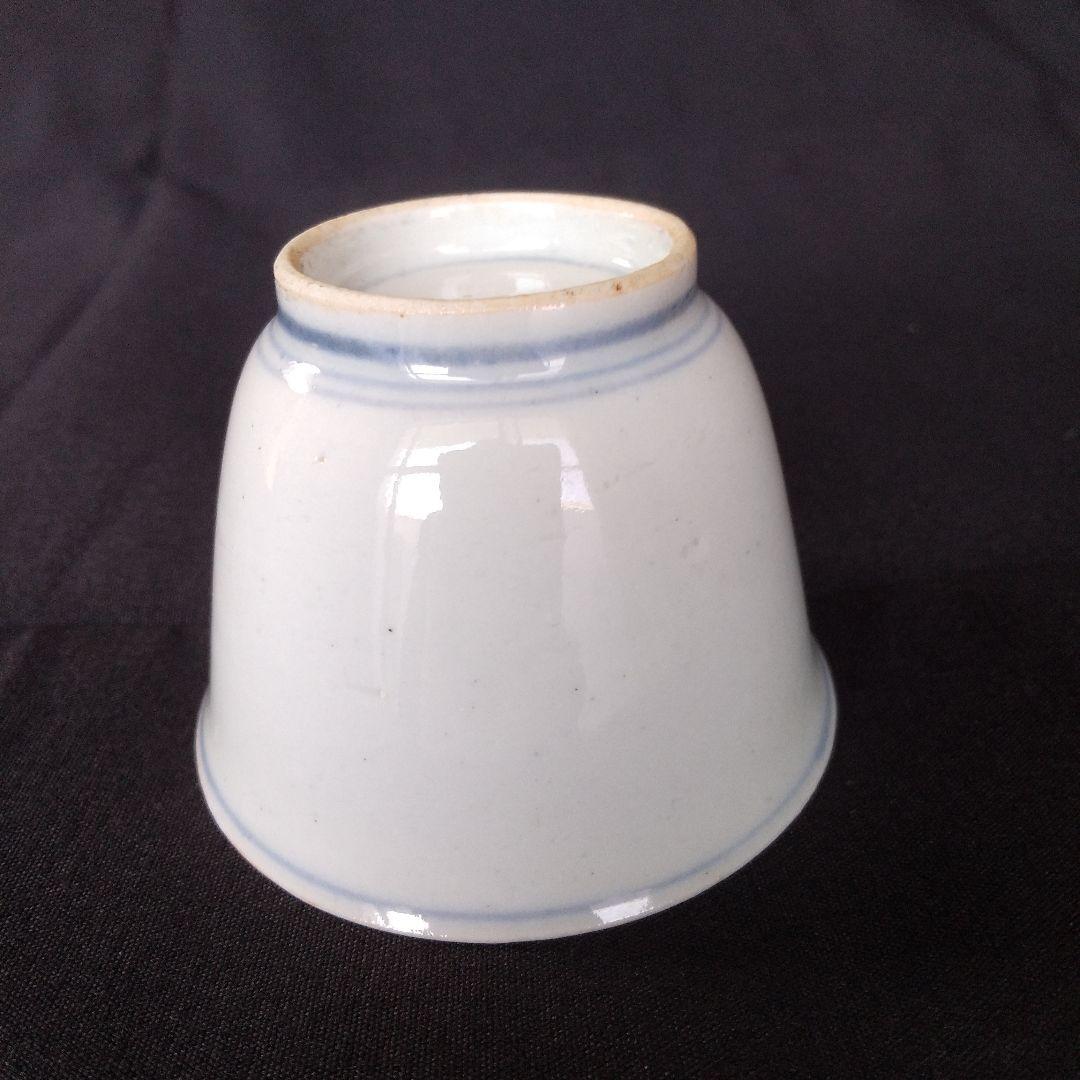 古伊万里ぐい呑み　古伊万里輪線紋ぐい呑み　古伊万里酒盃　古伊万里蕎麦猪口