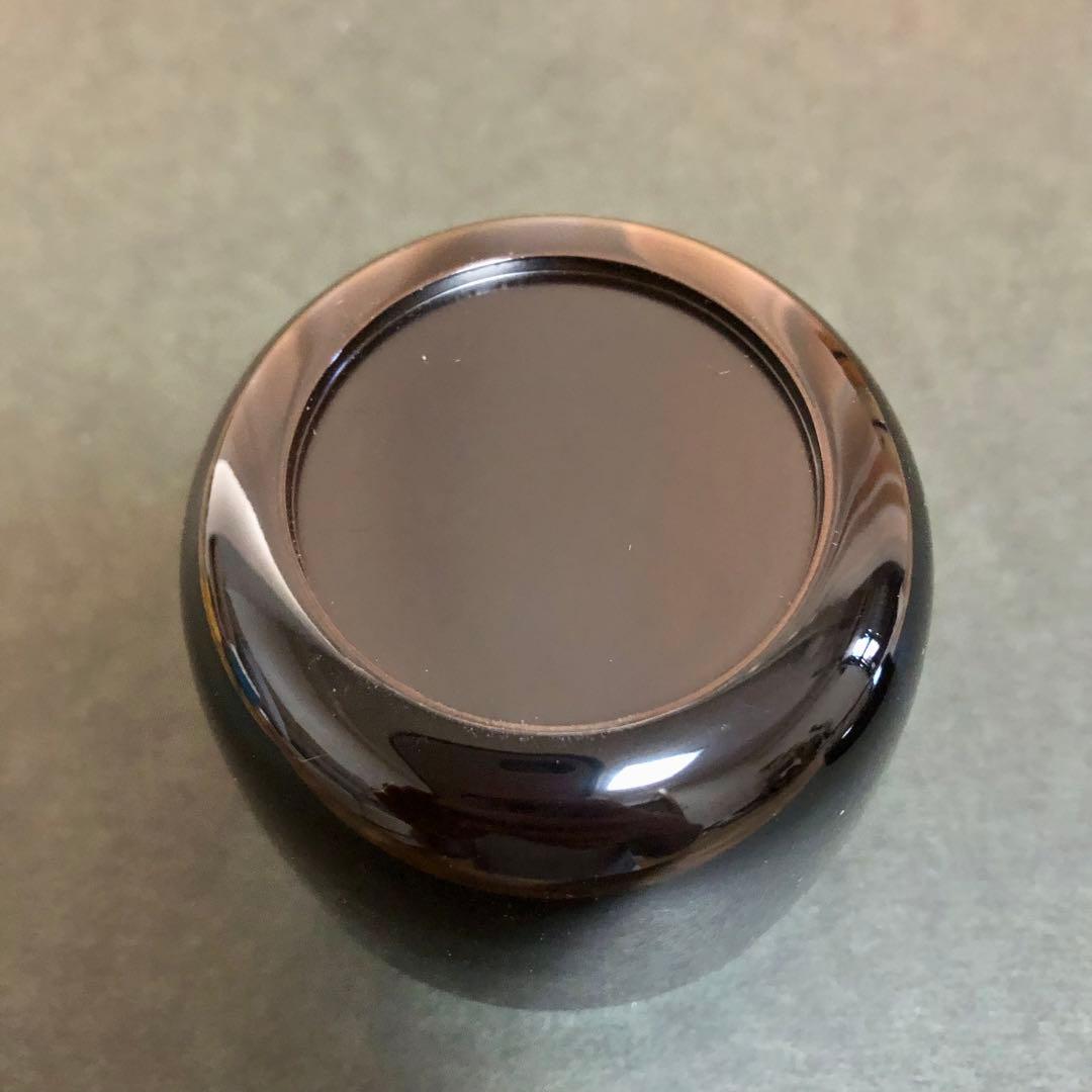 一后一兆 梅蒔絵黒大棗 共箱 茶道具