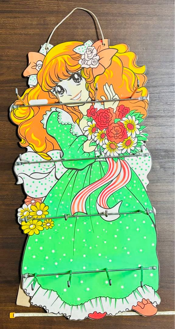奇跡 激レア 1970年代 高さ約60cm キャンディキャンディ？ 駄菓子屋