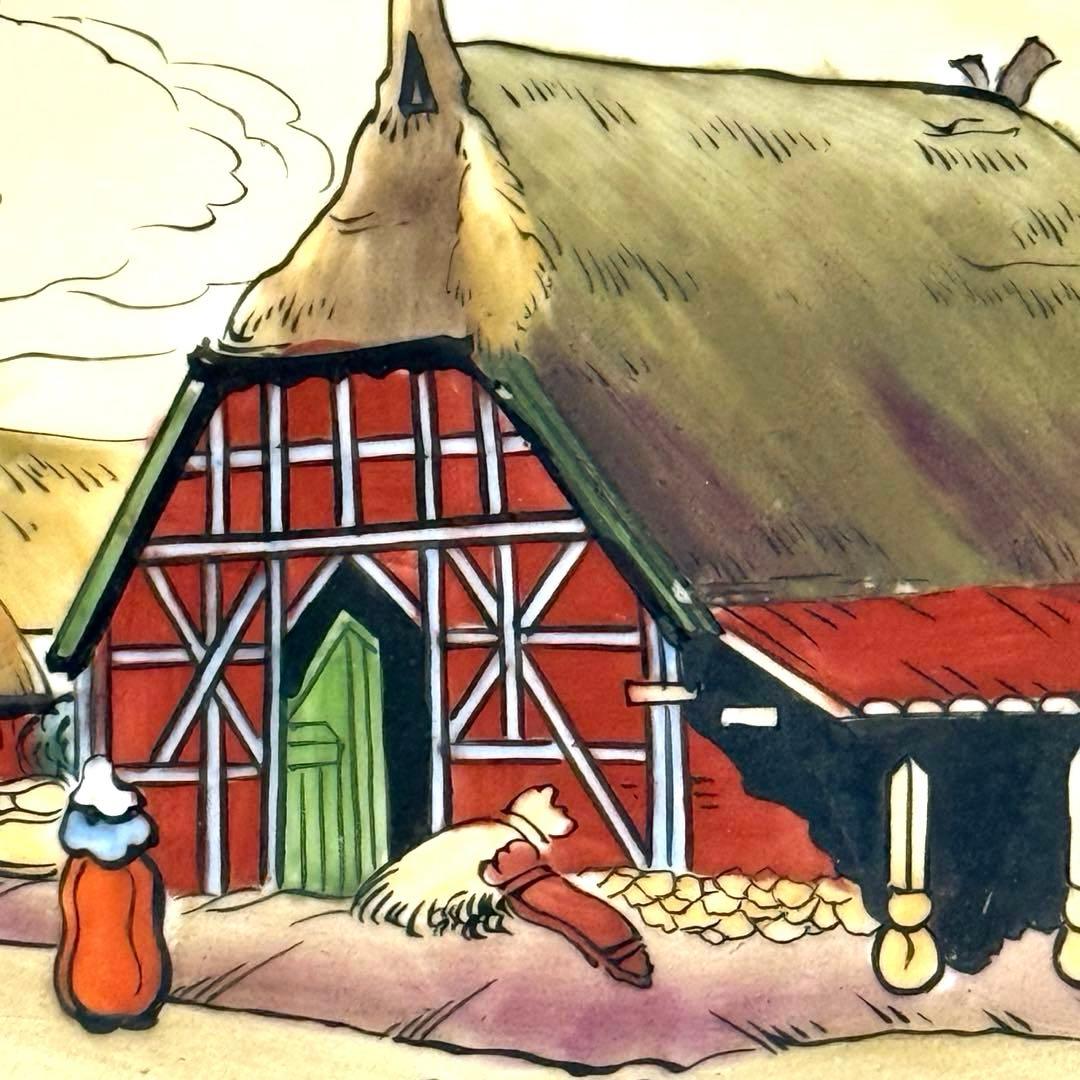 【100年物・希少】オールドノリタケ 飾り皿 25.5cm M-NIPPON