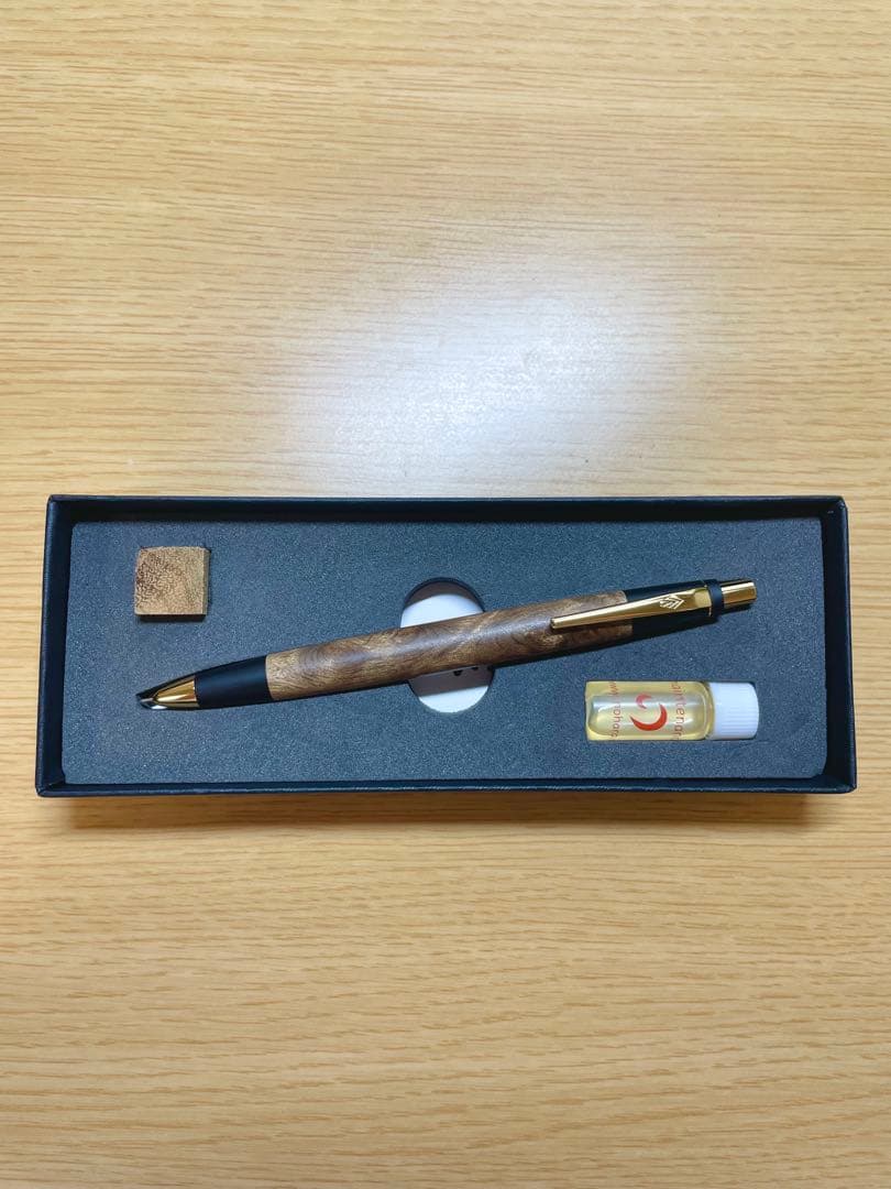野原工芸　マーブルウッド　新型シャープペンシル 【本店限定　人気樹種】