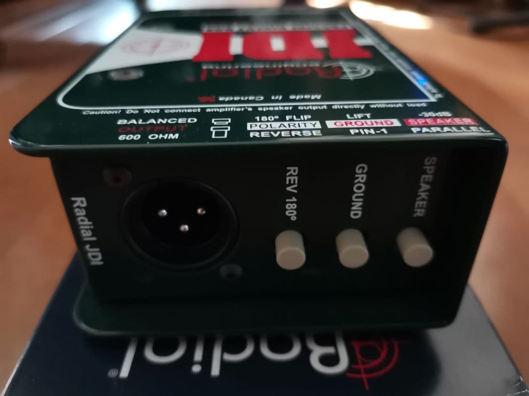 Radial JDI パッシブダイレクトボックス ベース用DI PA用DI