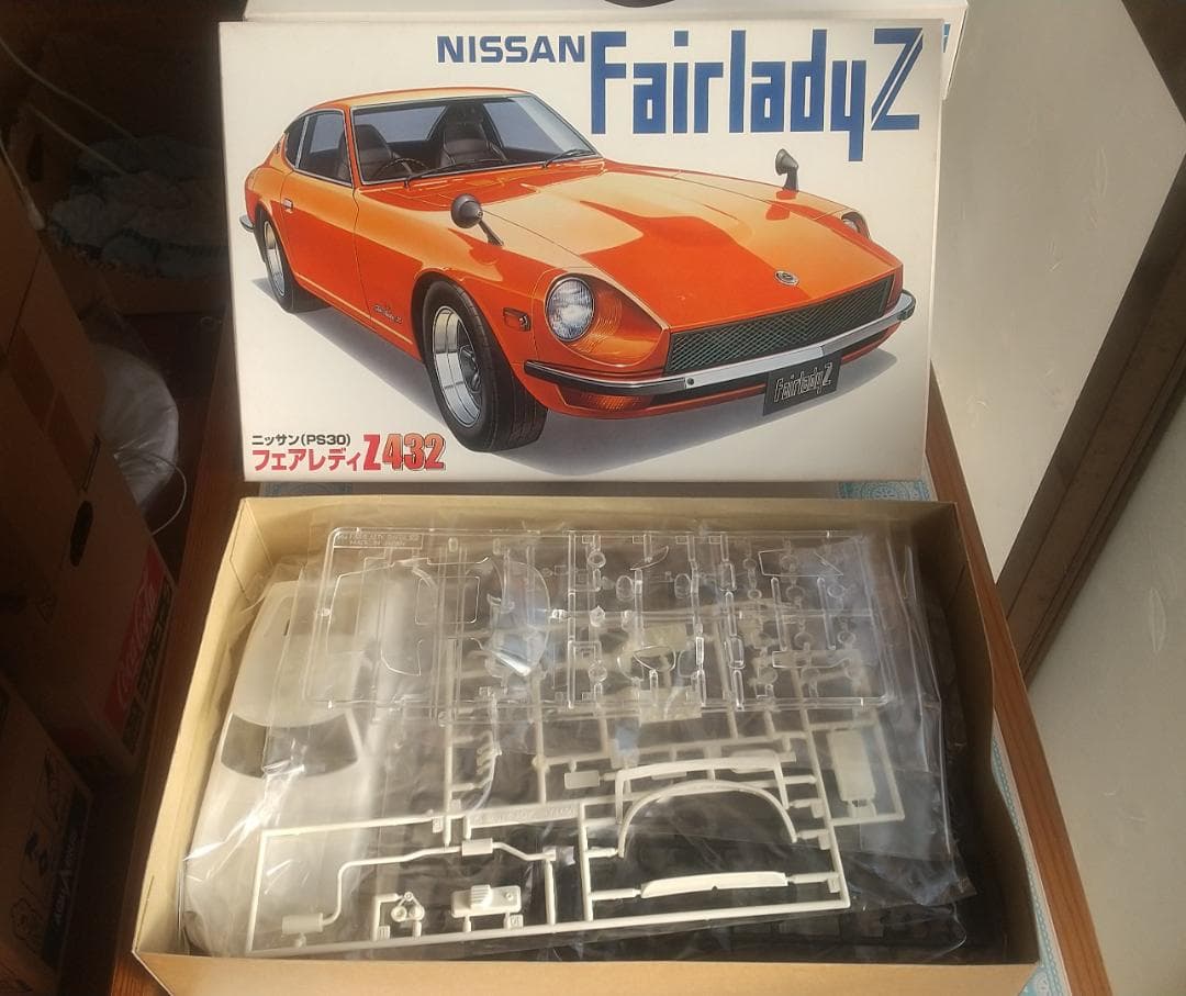 1/24 ニッサン/ダットサン・フェアレディZ モデルキット　4点セット
