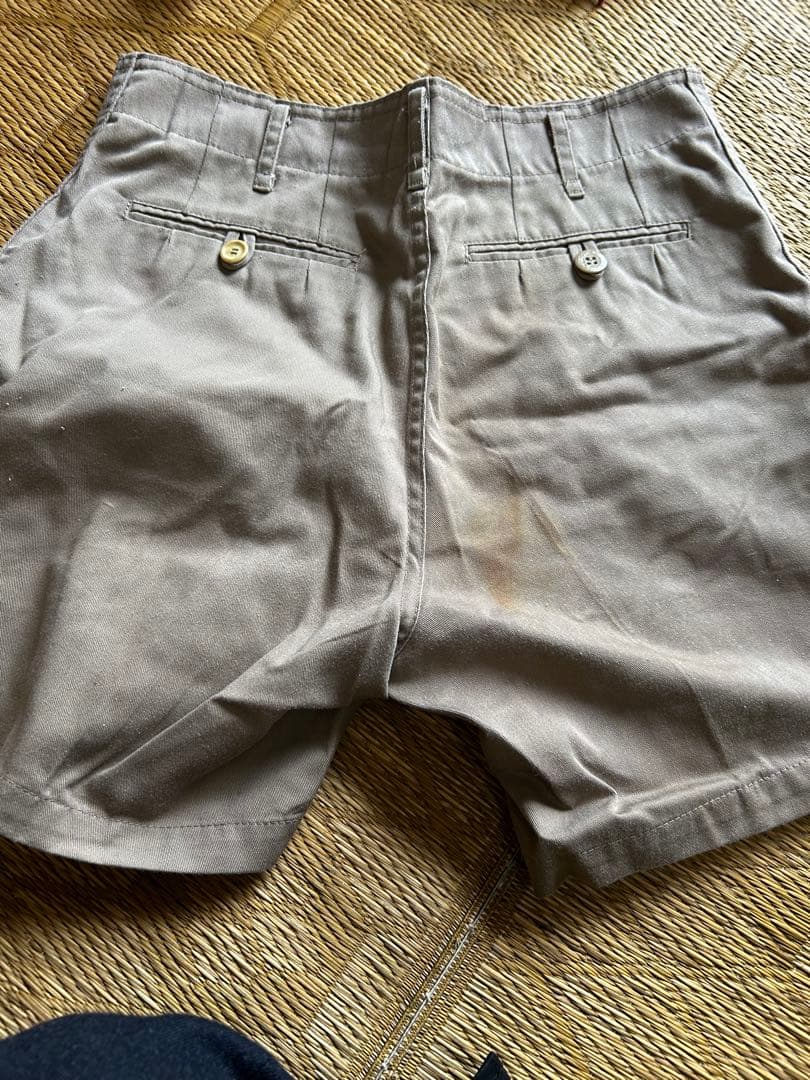 ボーイスカウト 制服 ベージュ 各種パッチ付き かわいい
