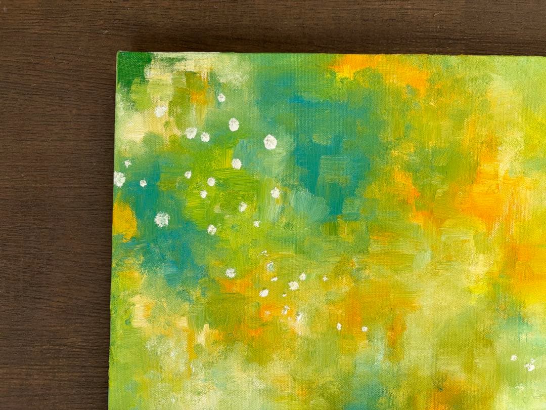 絵画　油絵　原画　抽象画　現代アート　F8
