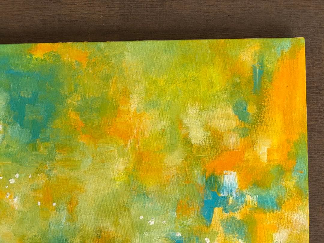 絵画　油絵　原画　抽象画　現代アート　F8