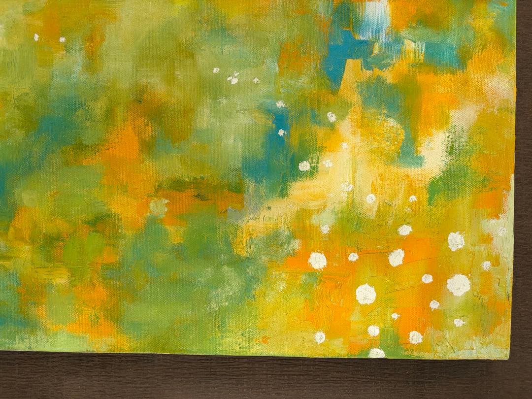 絵画　油絵　原画　抽象画　現代アート　F8