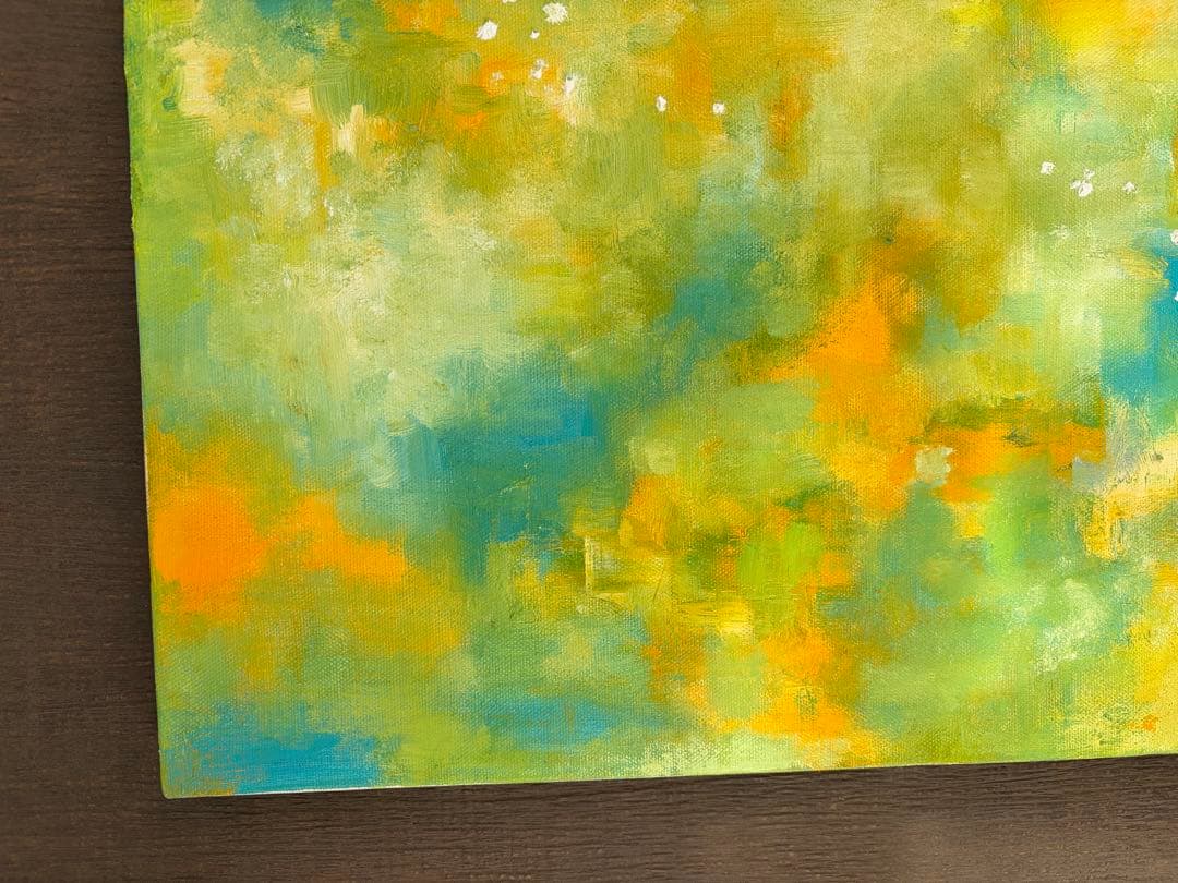 絵画　油絵　原画　抽象画　現代アート　F8