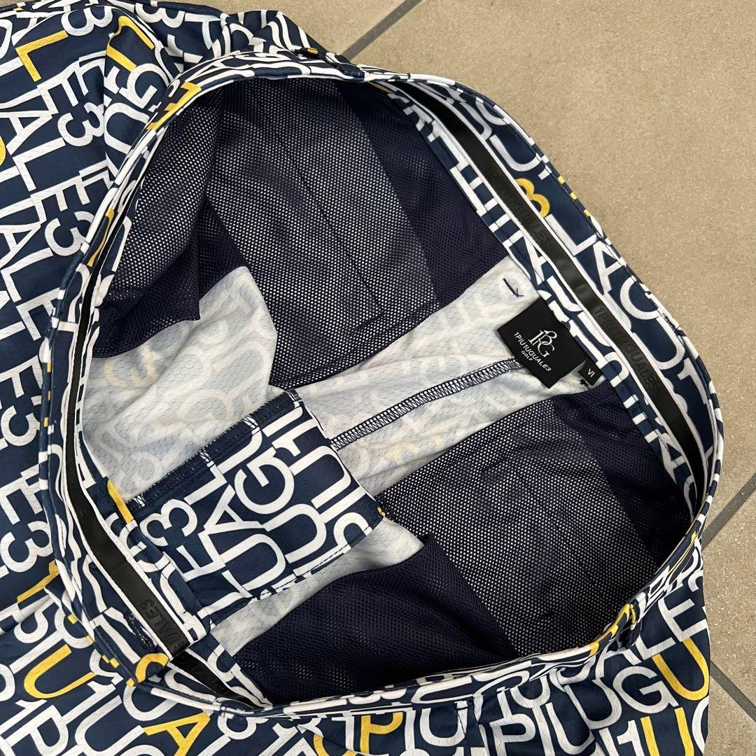 1piu1uguale3GOLF セットアップ　総柄　メンズ　ポロシャツ　パンツ