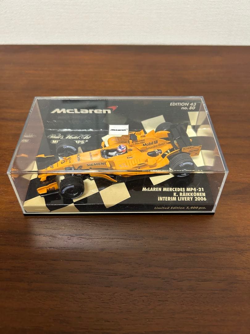 【再値下げ】ミニチャンプス1/43 マクラーレンメルセデスF-1ミニカー10台
