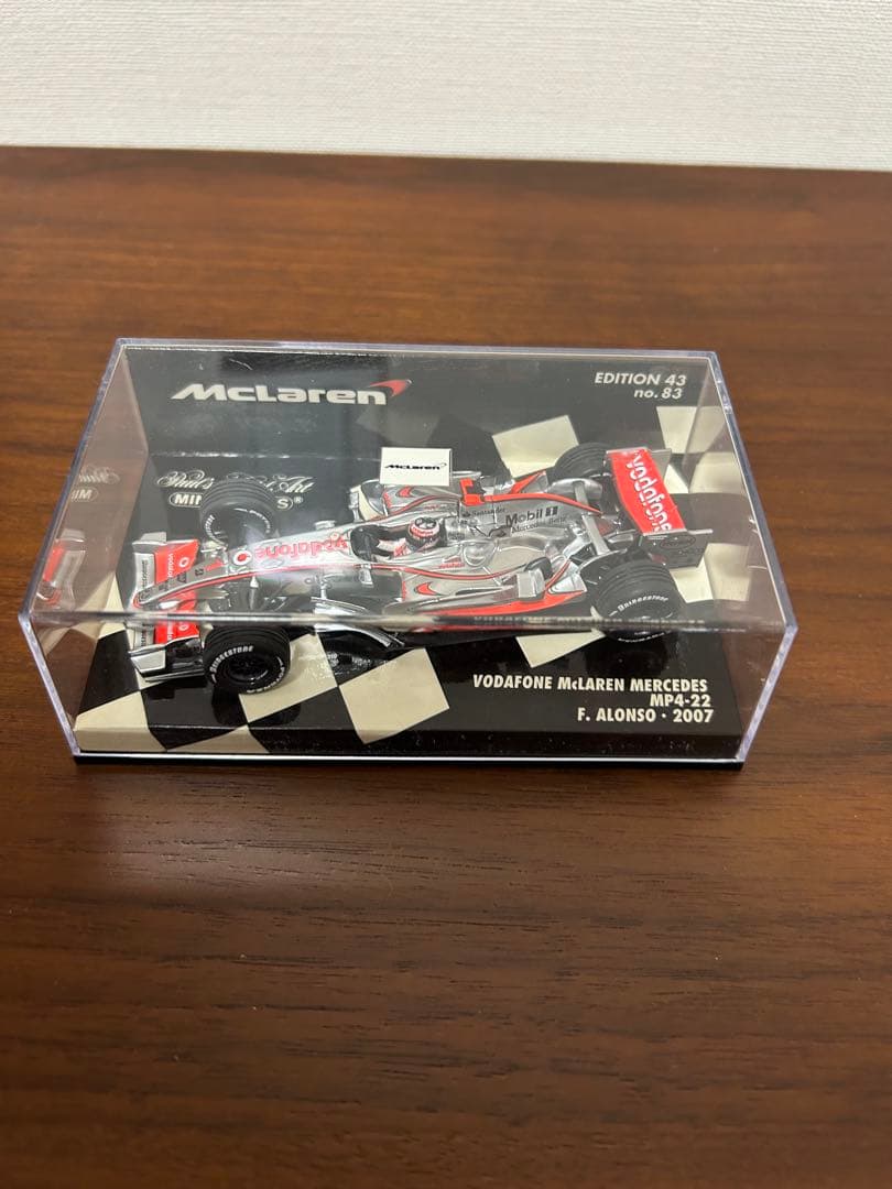 【再値下げ】ミニチャンプス1/43 マクラーレンメルセデスF-1ミニカー10台